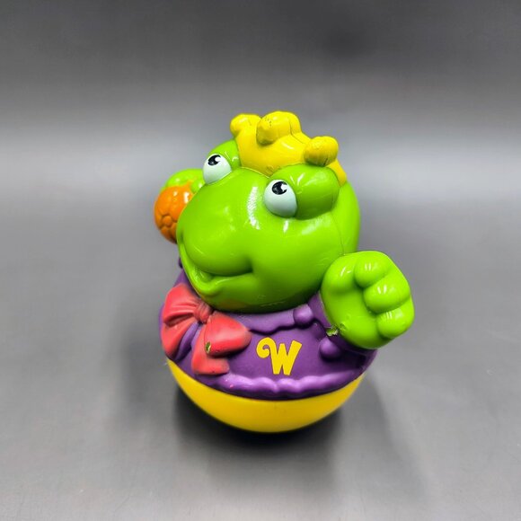 Playskool Weebles Frog Prince with Basketball Figure from Castle Set 2004 - Picture 5 of 5